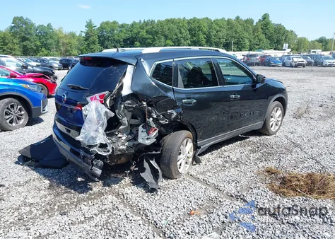 2015 Nissan Rogue Sv from USA, damaged, VIN KNMAT2MV4FP536379